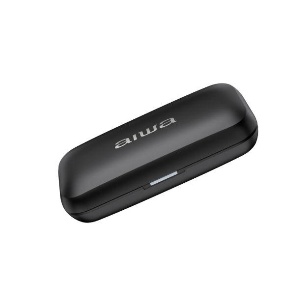 AIWA AW-K56B audífono conducción de aire negro detalle