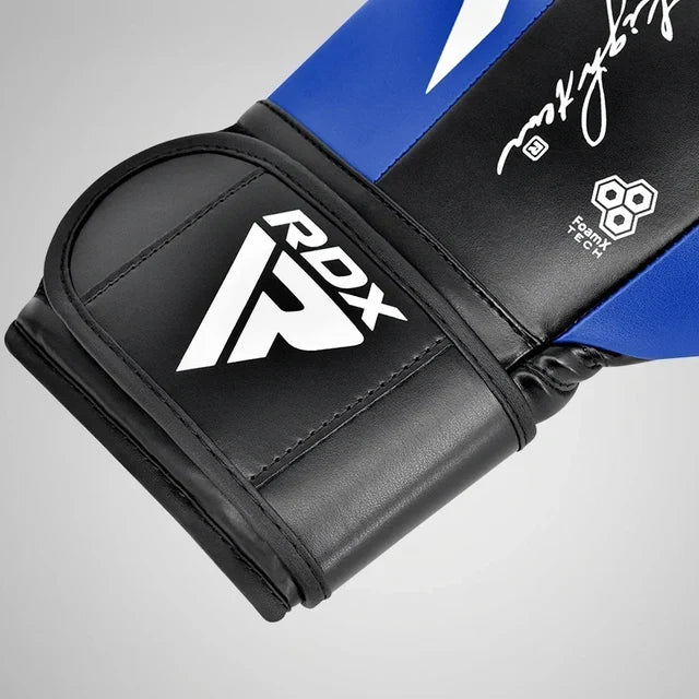 RDX Guantes de Boxeo Azul/Negro, F4