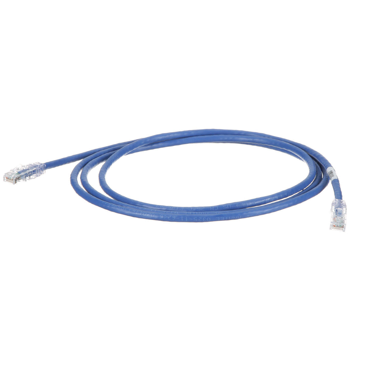 Panduit patch cord NetKey Cat 6 NK6PC7BUY azul, vista del cable