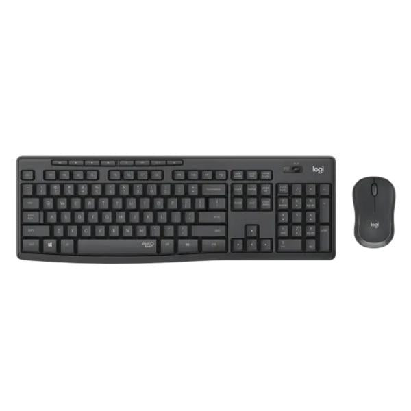 Combo completo Logitech MK295 Silent teclado mouse y accesorios vista de contenido