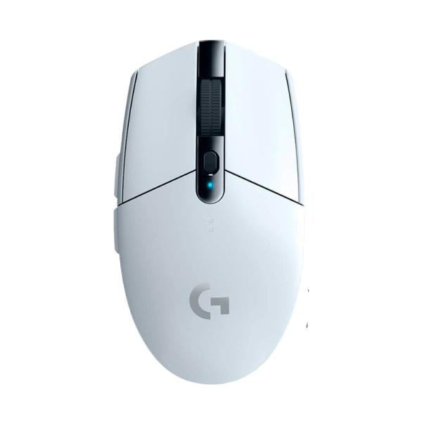 Packaging oficial Logitech G305 Lightspeed con accesorios y especificaciones técnicas