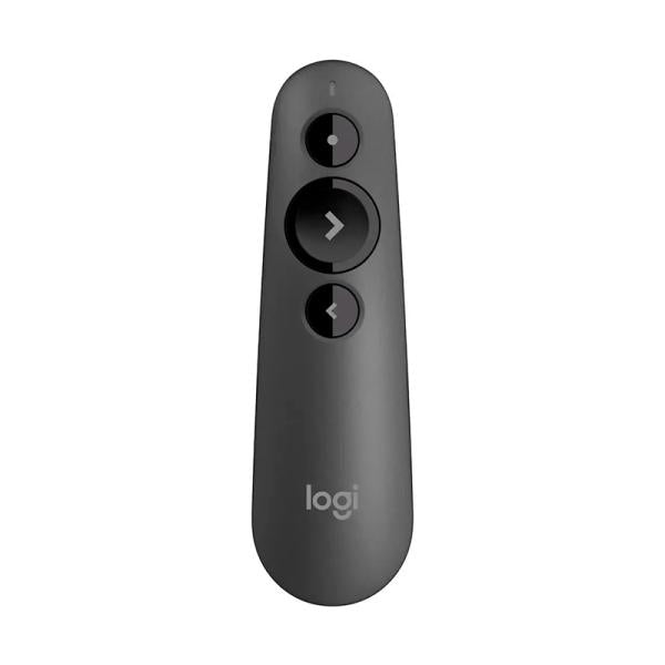 Puntero Logitech R500S con accesorios incluidos y empaque original