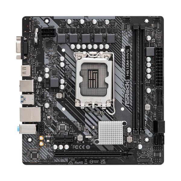 TARJETA MADRE ASROCK H610M-HVS LGA1700 MICRO-ATX DDR4 90-MXBHT0-A0UAYZ