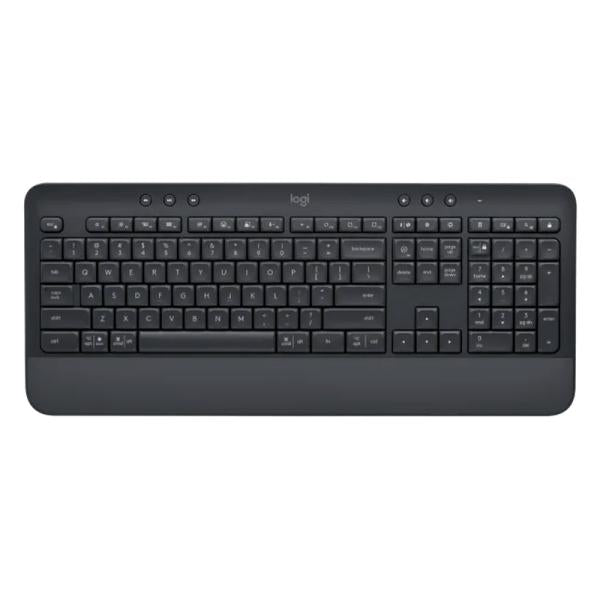 Empaque y accesorios incluidos con el teclado inalámbrico Logitech K650 Signature