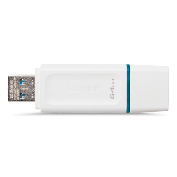 Memoria USB Kingston Exodia KC-U2G64-5R | 64GB | USB 3.2 Gen 1 | Blanco