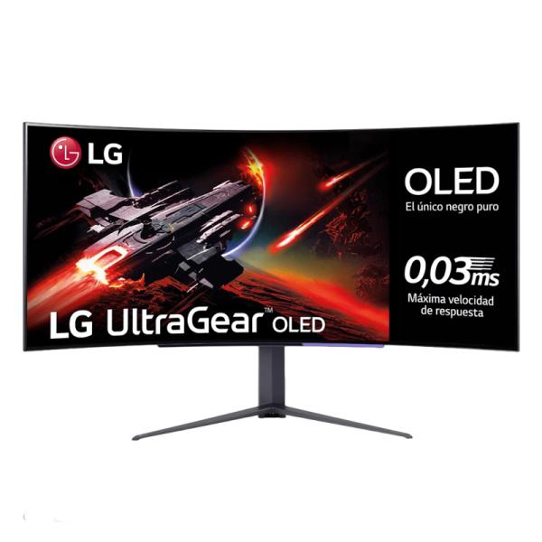 LG Monitor OLED 44.5" UWQHD 240Hz Curvo, 45GR95QE-B