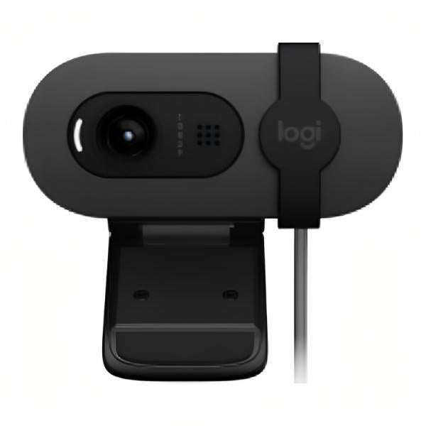 Logitech Cámara Web Full HD 1080p Grafito, Brio 100