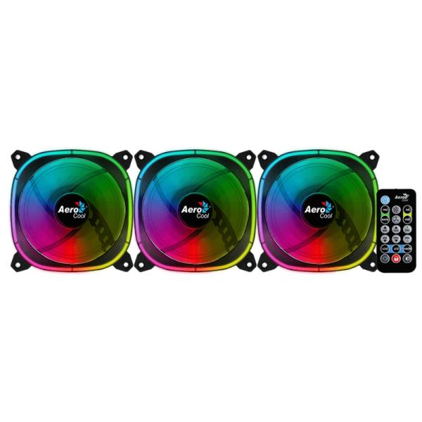 Abanico AeroCool Astro 12 Pro 12cm Hub H66F Control, ACF3-AT10217.02