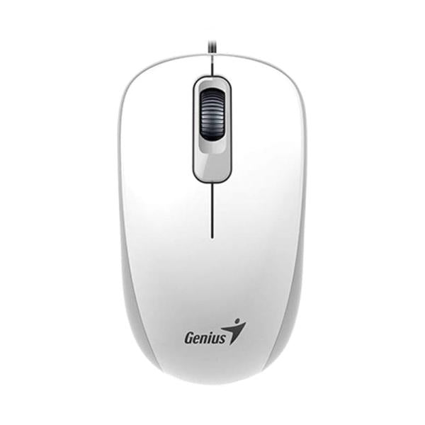 MOUSE GENIUS RS2 DX-110 ALÁMBRICO USB 1200 DPI 31010116102 BLANCO