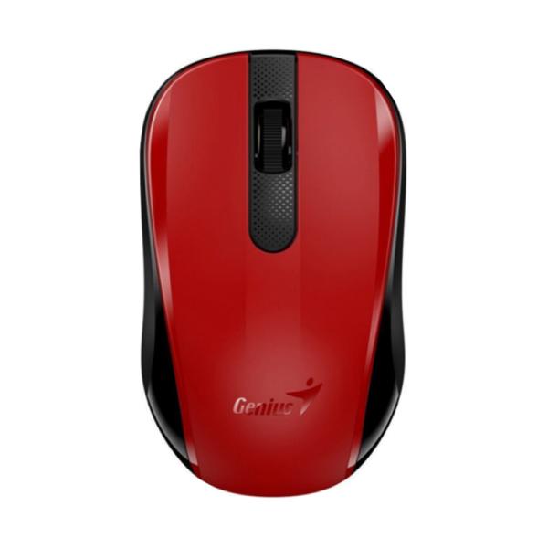 Mouse Genius NX-8008S conectado a computadora portátil en uso