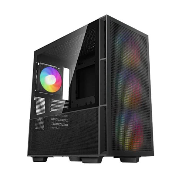Case Gaming DeepCool CH560 | Media Torre | Vidrio Templado Lateral | 3 Ventiladores ARGB 140mm