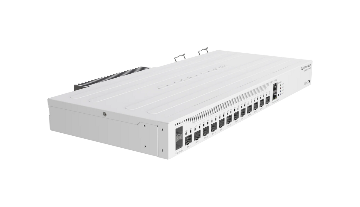 MikroTik Router 12 SFP+ y 2 SFP28, CCR2004-1G-12S+2XS