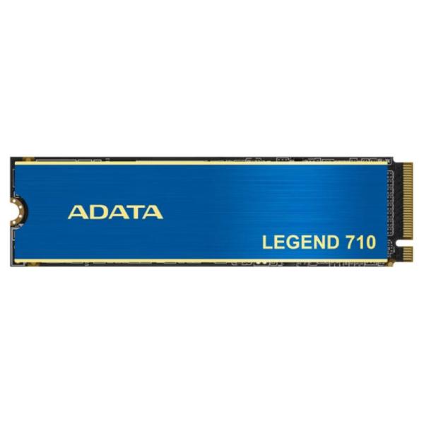 Unidad SSD ADATA LEGEND 710 | 256GB | PCIe Gen3 x4 | M.2 NVMe | 2400MB/s Lectura