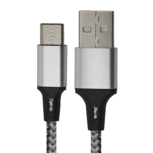 Cable USB-C a USB-A 2.0 Nova FAD31218001C | 1.8M | Carga Rápida | Revestimiento de Nylon | Alta Resistencia