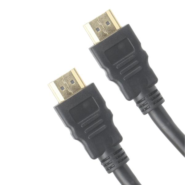 Cable HDMI Nova 7.5 metros con conectores dorados para conexión 4K Ultra HD