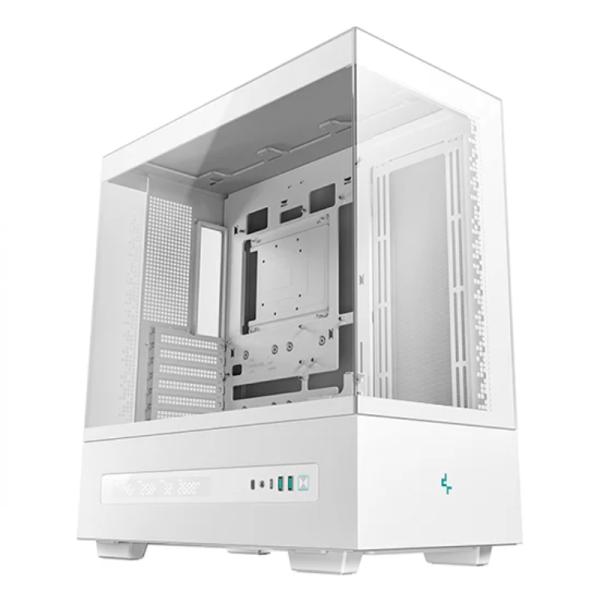 Case DeepCool CH690 Digital WH | Mid Tower ATX | Vidrio Lateral | Sin Ventilación Incluida