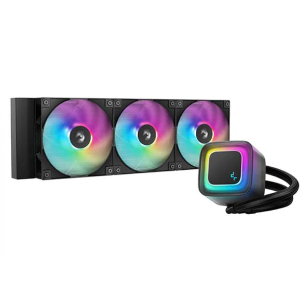 Enfriamiento Líquido RGB DeepCool LE360 V2 | AIO 360 mm | Triple Ventilador ARGB | Soporte AM5/AM4 y LGA1700+