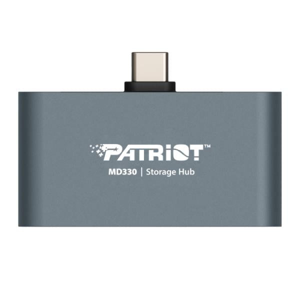 HUB CON ALMACENAMIENTO PATRIOT MOBILE MD330 USB-C 3.2 GEN 1 HDMI 4K 512GB PMD512GH013