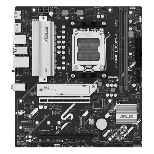 Tarjeta madre ASUS PRIME B850M-K AM5 micro-ATX con socket para procesadores Ryzen