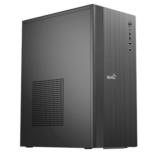CASE NOVA MZ-585B SIN VENTILACIÓN INCLUIDA CON FUENTE DE PODER 200W E010-170