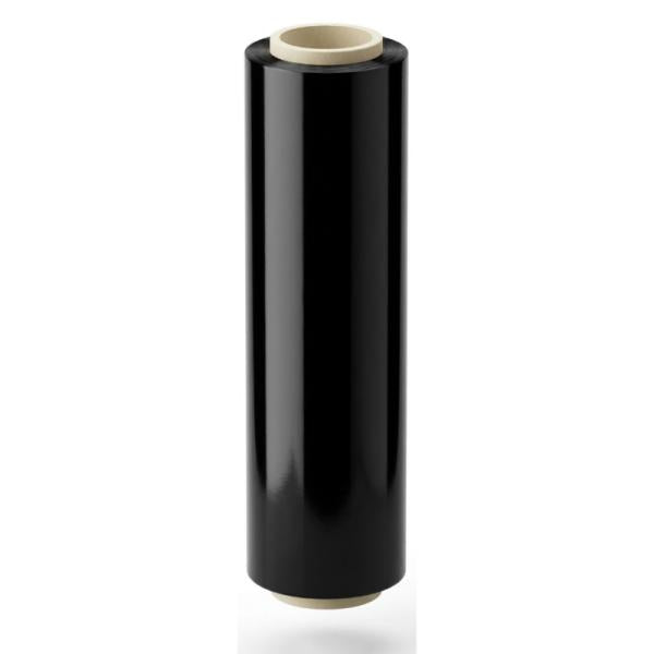 Rollo de plástico de embalaje negro 450mm marca Ubalux para punto de venta