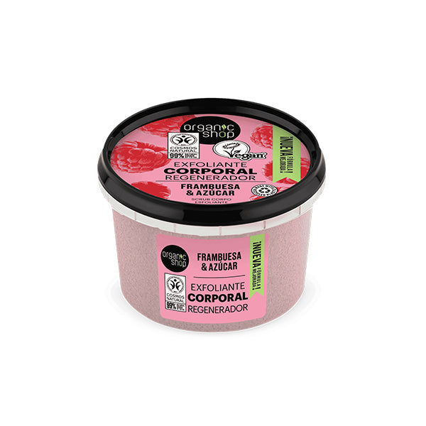 Organic Shop Exfoliante regenerador frambuesa