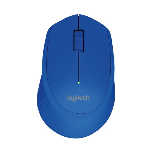 Logitech Mouse M280 Inalámbrico Azul, 910-004361