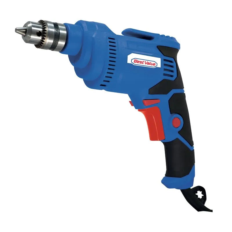 Best Value Taladro Eléctrico 3/8" 500 W 0-3000 RPM 120 V Azul, H27000