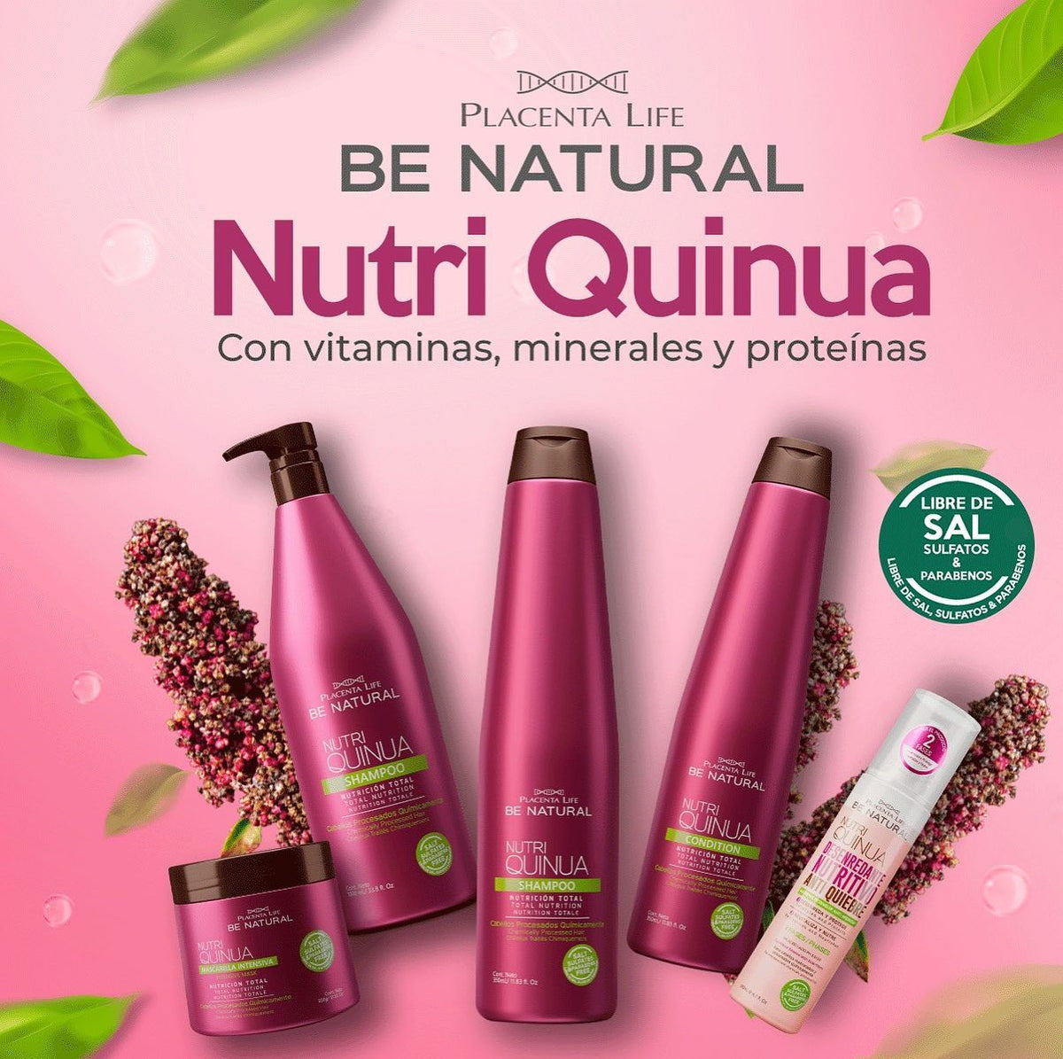 Placentalife Acondicionador nutritivo 350 ml Quinua