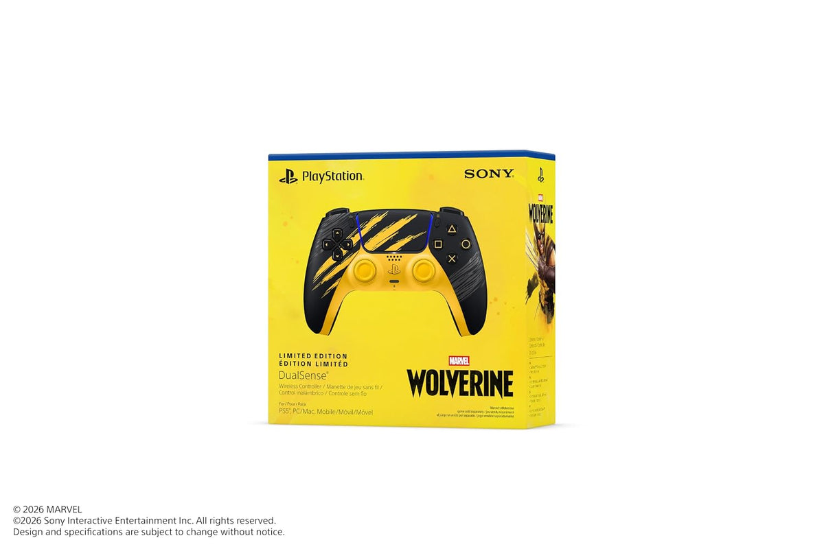 Sony Control Inalámbrico PS5 Marvel's Wolverine LE, DualSense