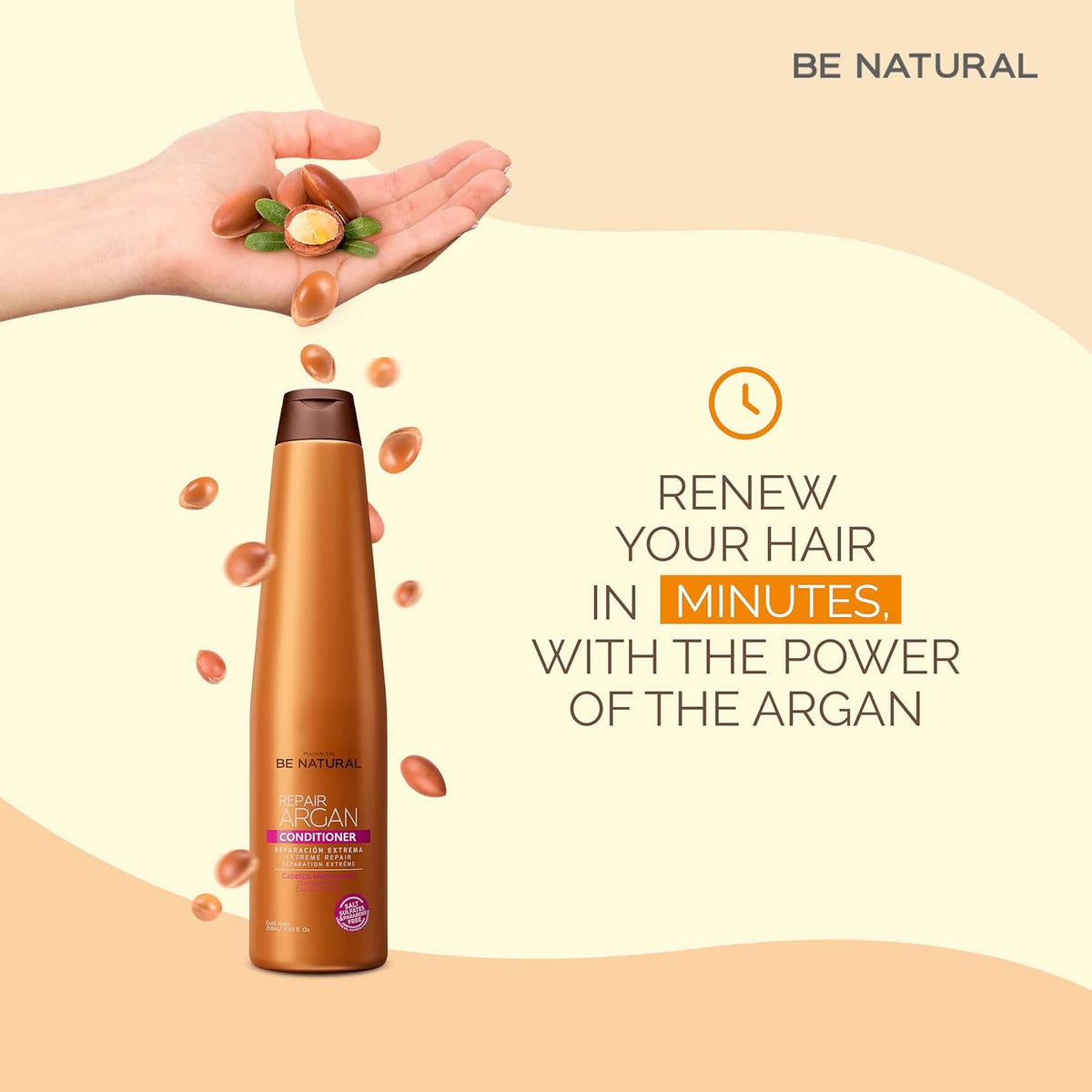 Placentalife Shampoo reparador 350 ml Argán