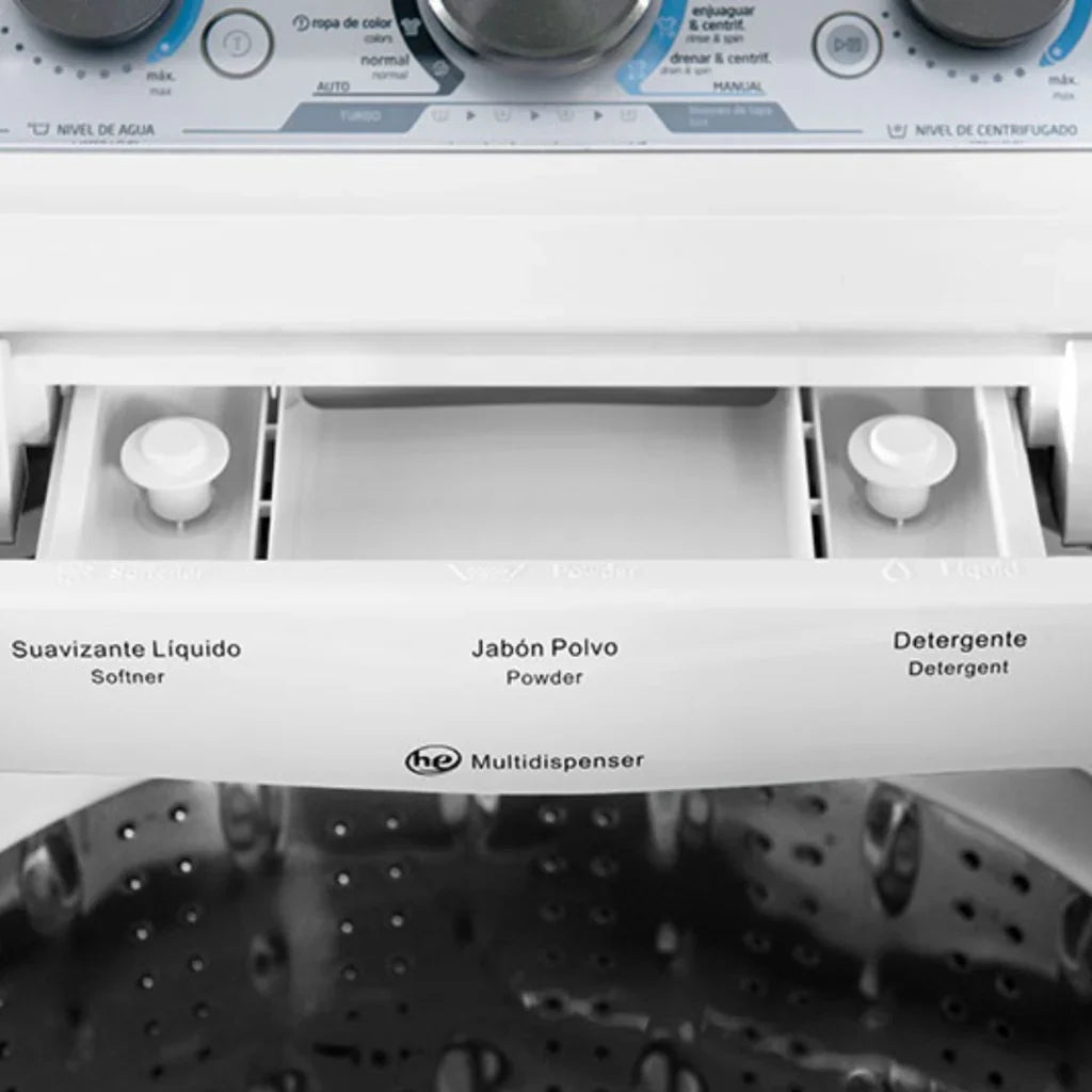 Lavadora de carga superior Midea Xtreme Save MA500W220/W-CA | 22Kg | Blanca