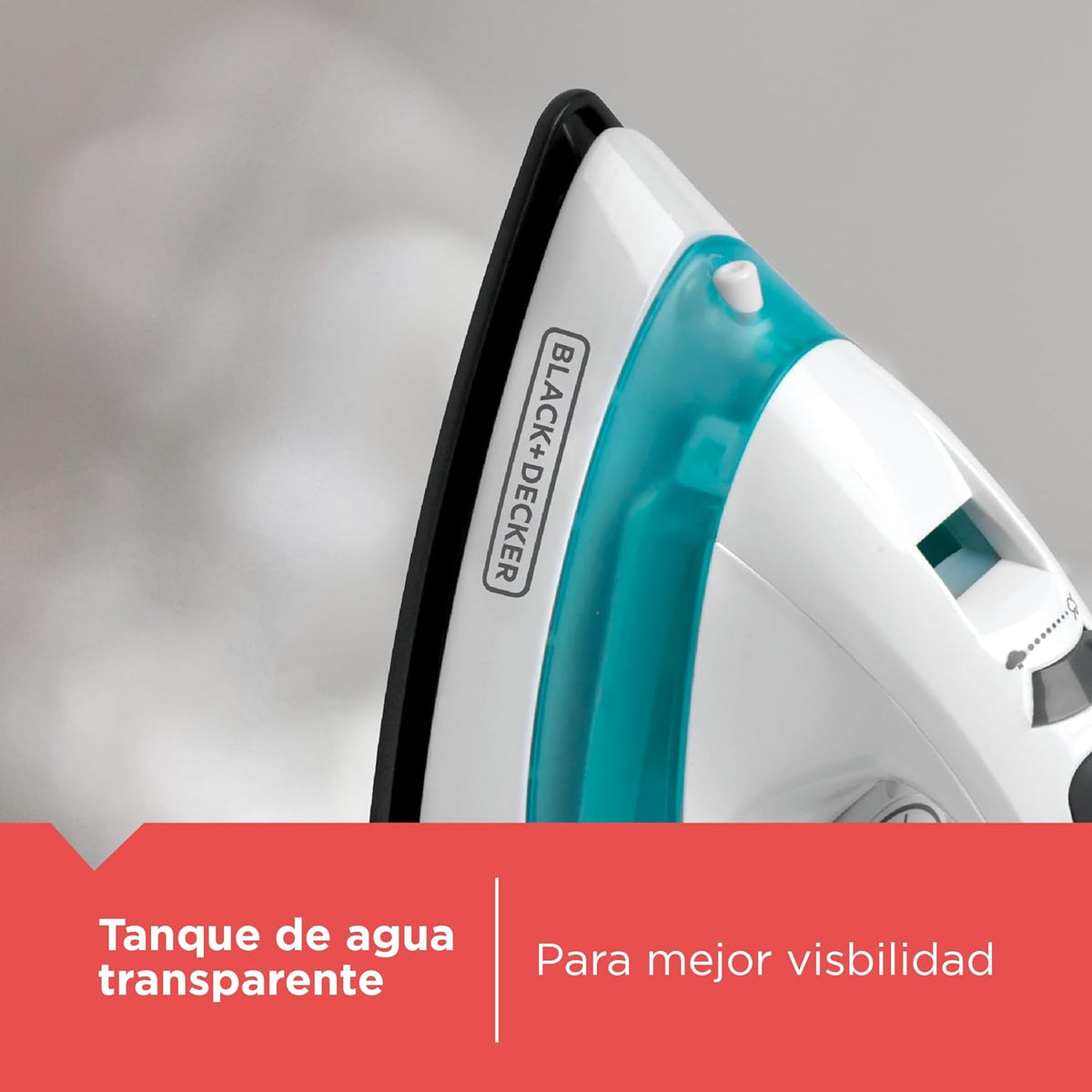 Plancha de Vapor Black+Decker Quick‘n Easy, IRBD100