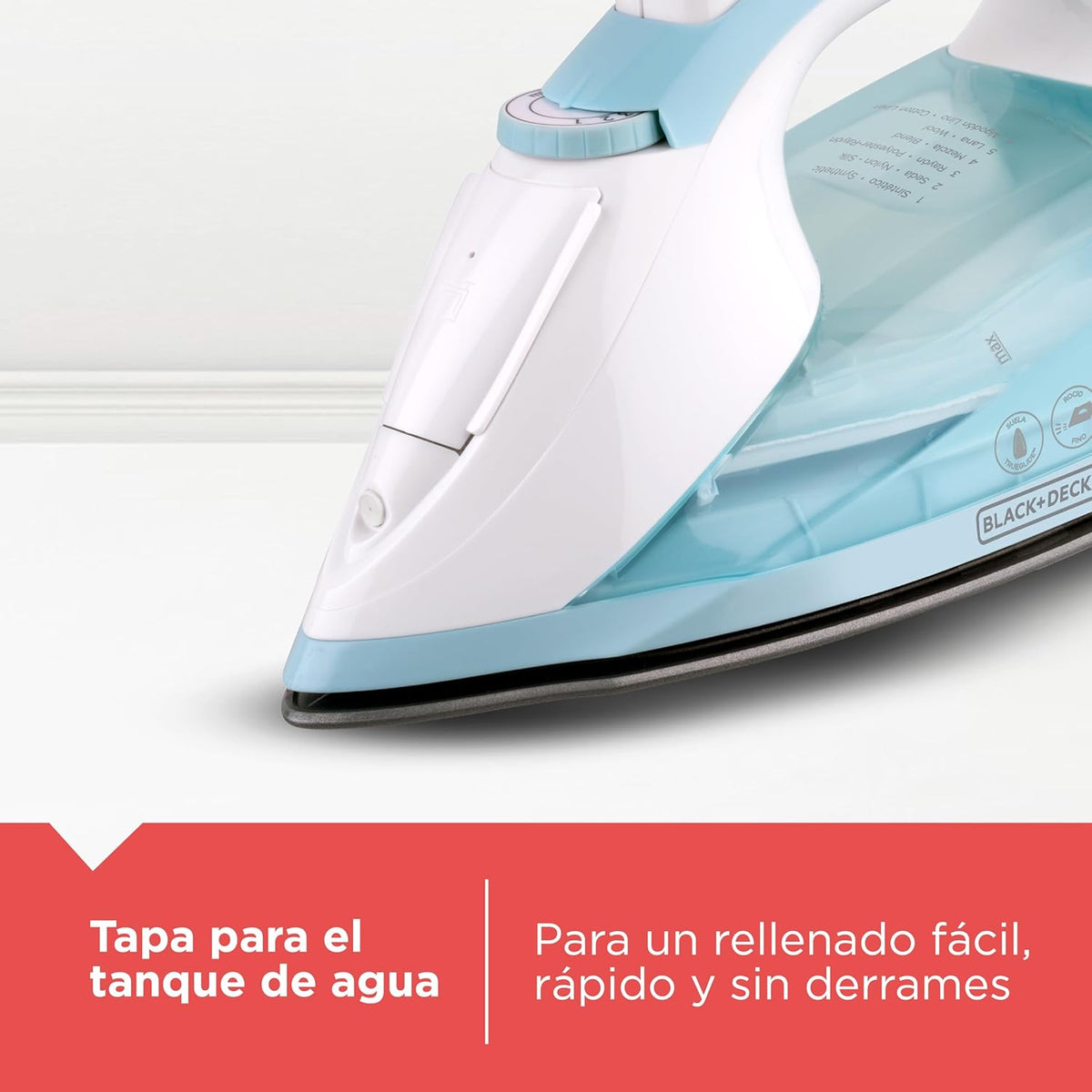 Plancha de Vapor Black+Decker Light+Easy, IR1845