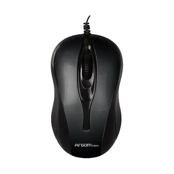 MOUSE ARGOM ALAMBRICO ARG-MS-0008BK Negro