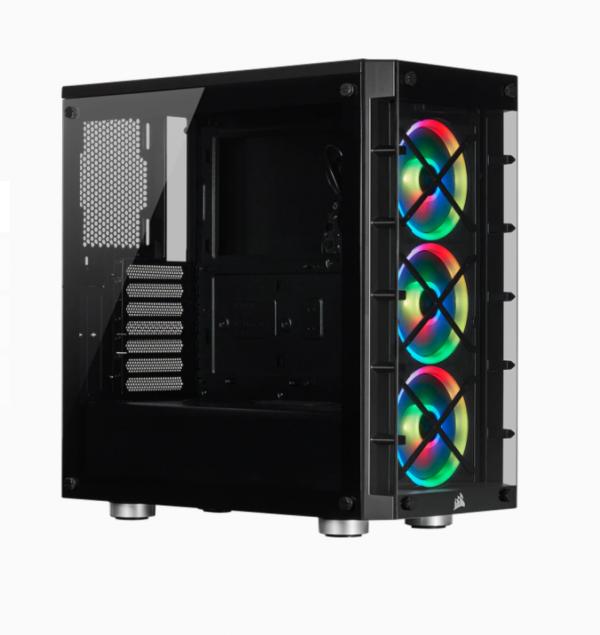 Corsair Case iCUE 465X RGB Black, CC-9011188-WW