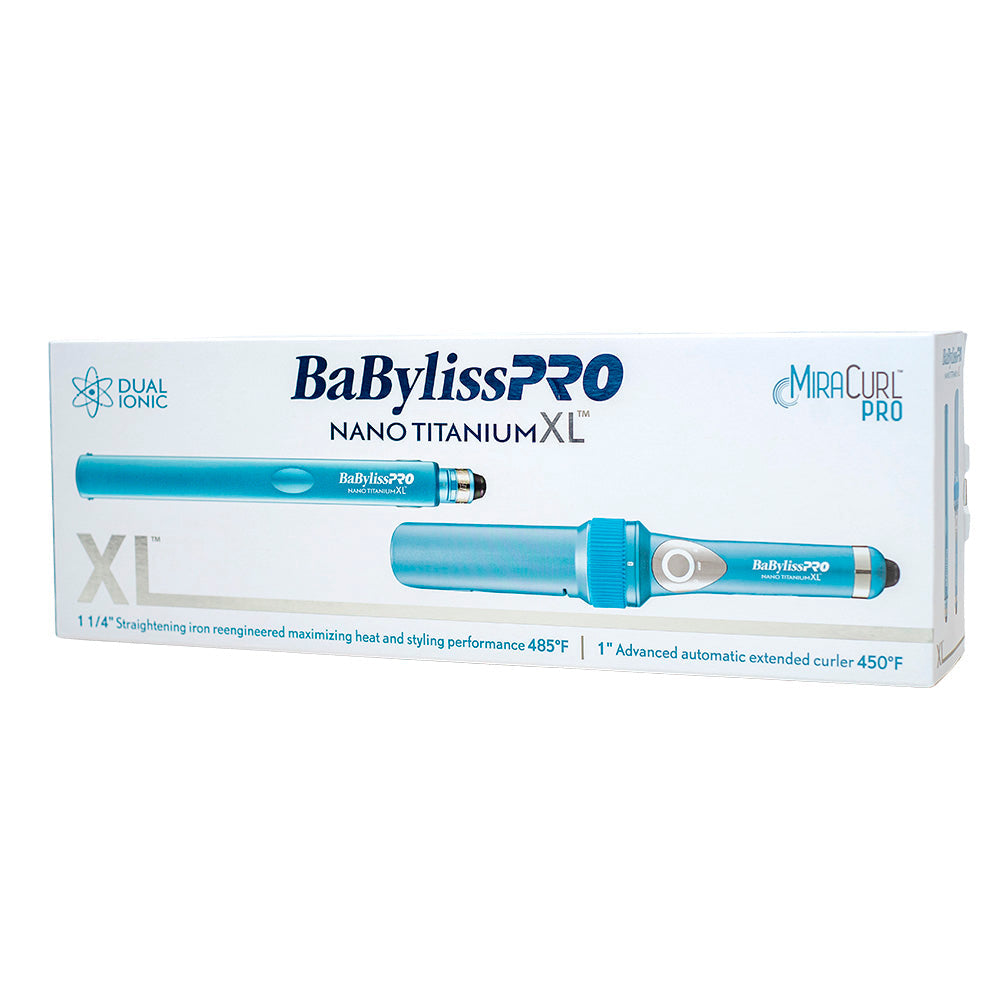 BaBylissPRO Pack Plancha Nano XL + MiraCurl Pro, BNT9091TXL