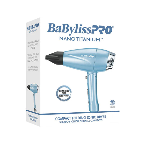 BaBylissPRO Secadora Plegable Iónica 1200W Bivolt