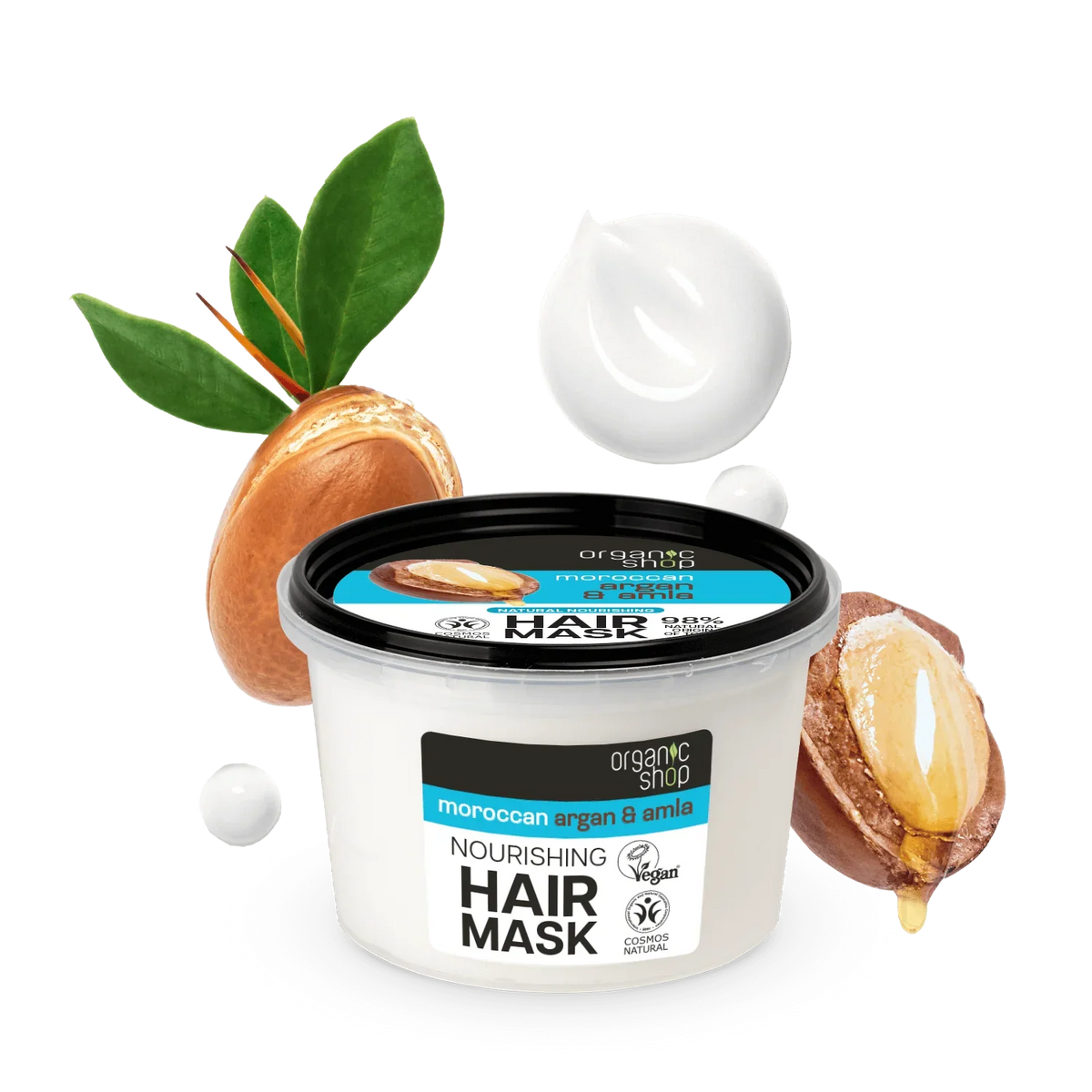 Organic Shop Mascarilla capilar argán 250 ml