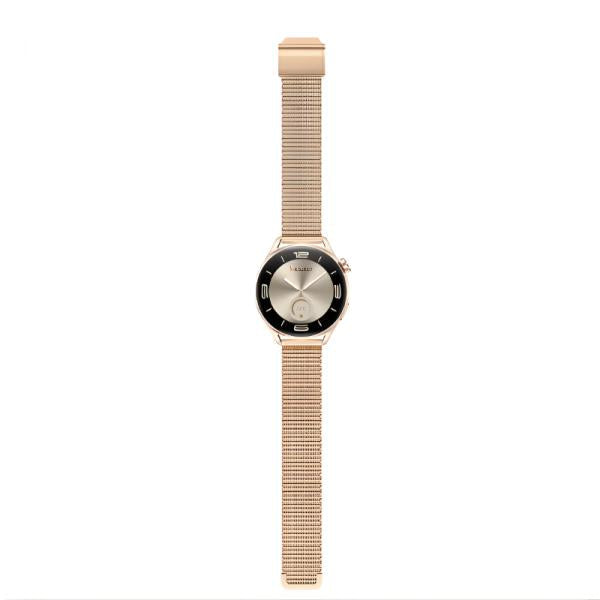Kieslect Smartwatch para Dama 1.32" AMOLED Dorado, Lora Reno 3