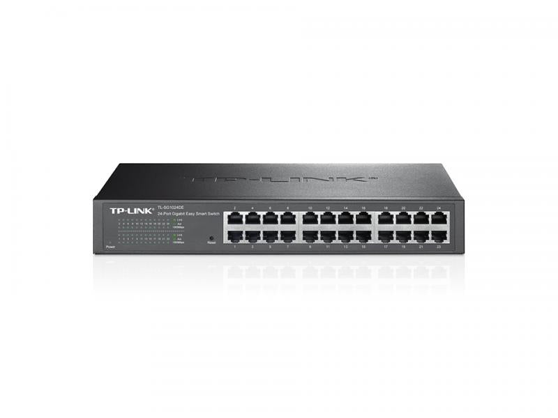 SWITCH TP LINK 24-PUERTOS EASY SMART TL-SG1024DE