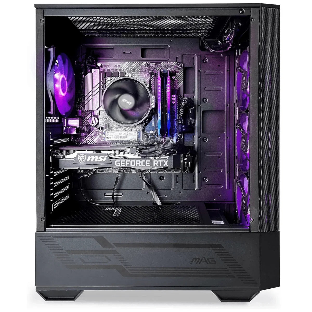 NSX PC Gaming Ryzen 5 5500 16GB RTX 3050, PGR5VNS4W-23