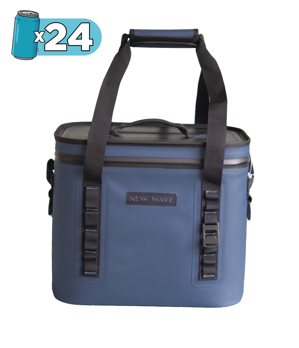 Cooler New Wave 99NWCOSOPA14 vista lateral mostrando diseño compacto portátil
