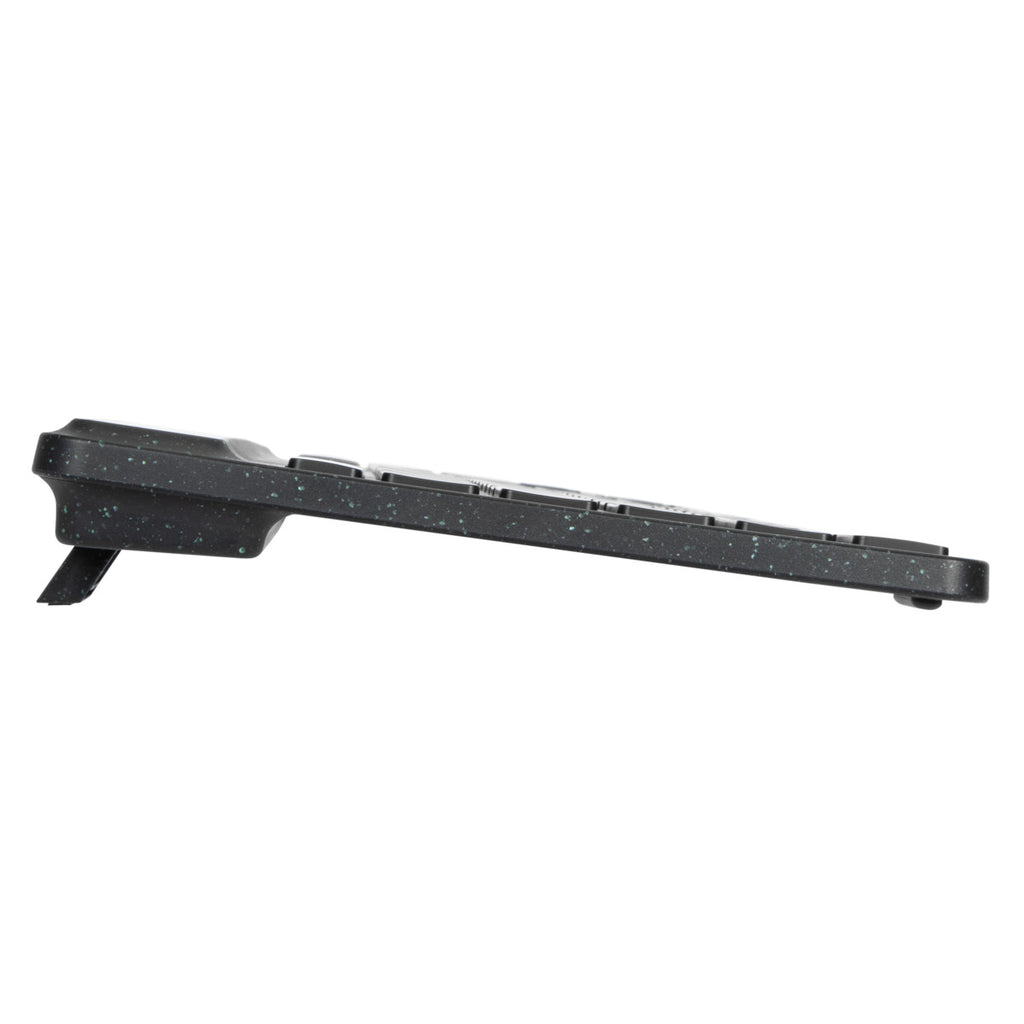Targus Teclado EcoSmart de Recoleccion de Energia Sostenible AKB868US - vista lateral