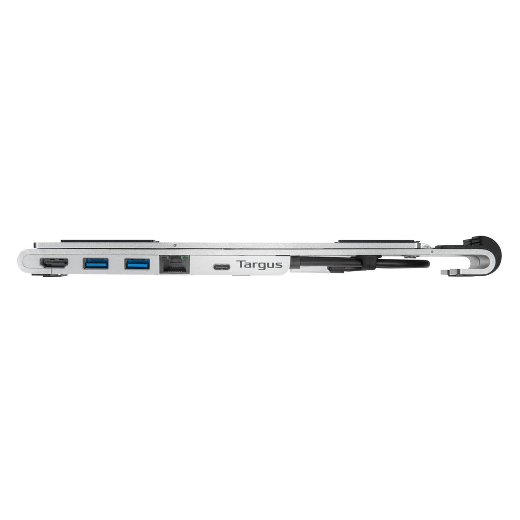 Targus base portátil con dock integrado AWU100005GL - detalle de puertos