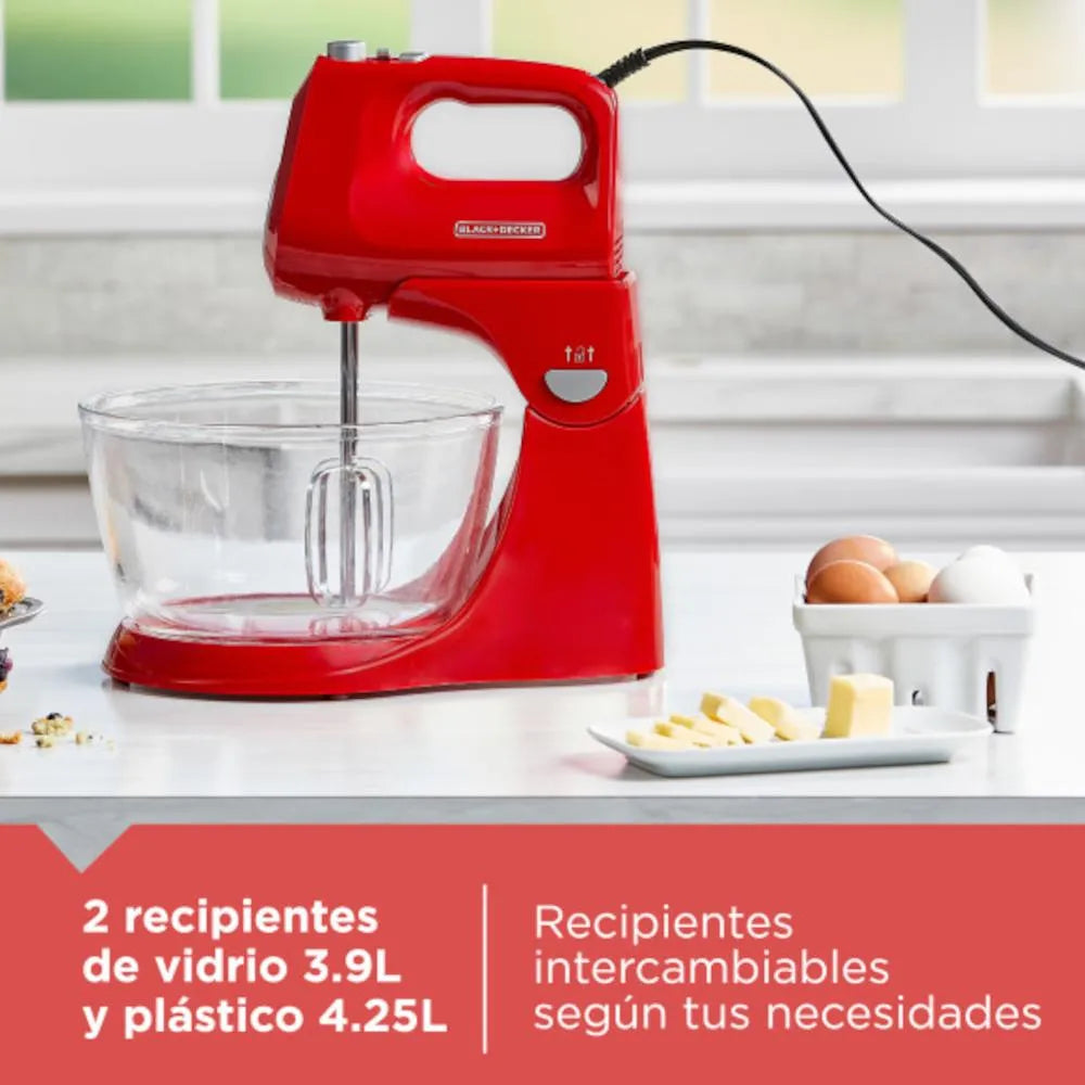 Black+Decker Batidora 2en1 250W, MX9125-0RDLA