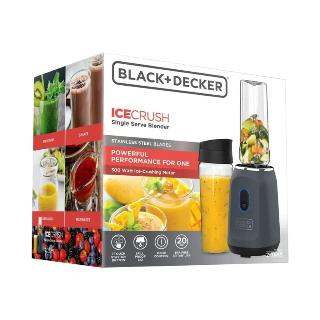 Licuadora Personal Black+Decker Ice Crush, PB2209BD-LA
