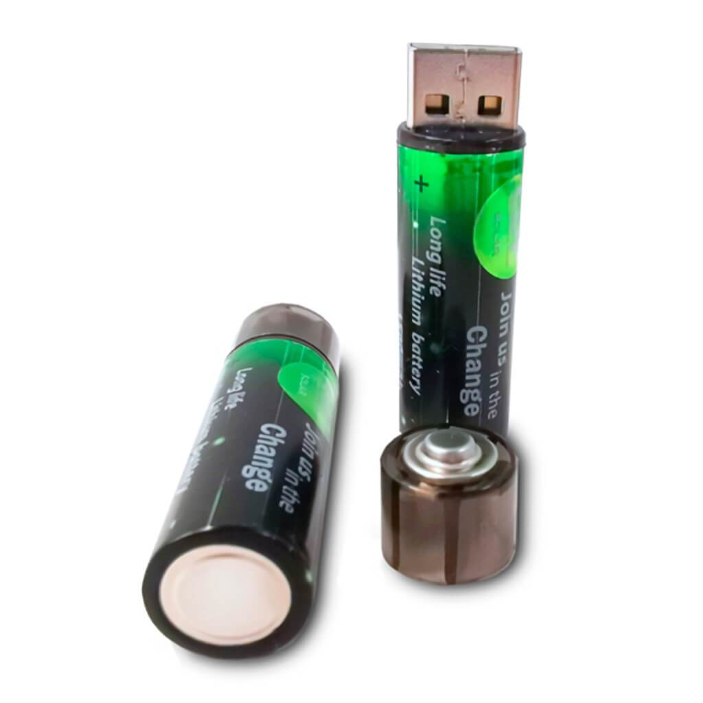 CDP bateria recargable AA usb lbu-aa