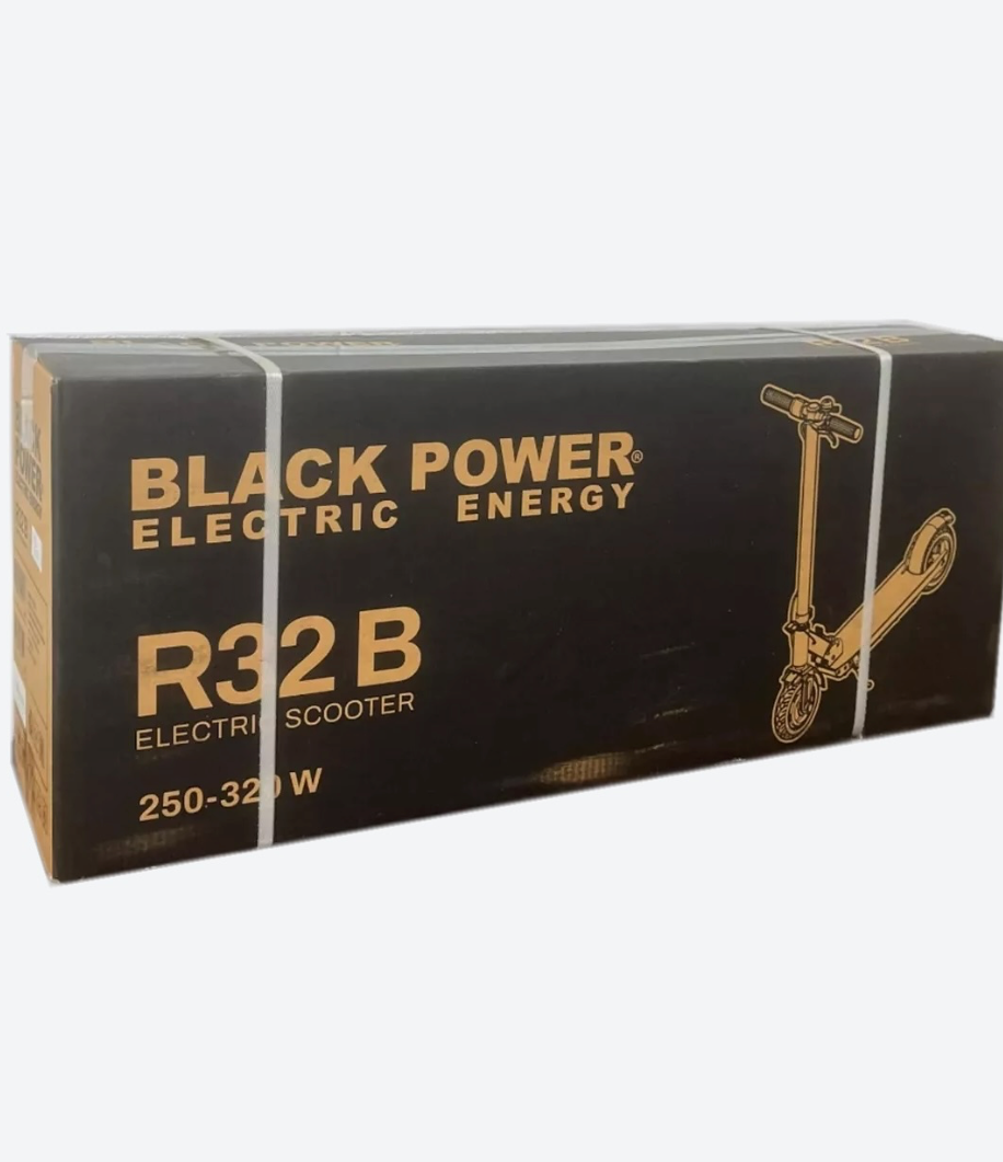 Scooter Eléctrico Black Power 250W Negro (HK200-03255)