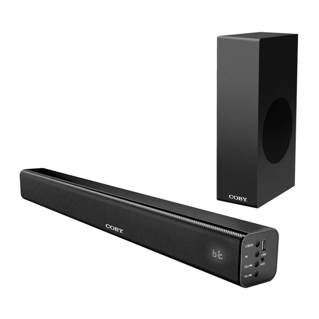 Coby Barra de Sonido 2.1 45 W con Subwoofer, Bluetooth 5.0 y HDMI ARC, CY-SB-800